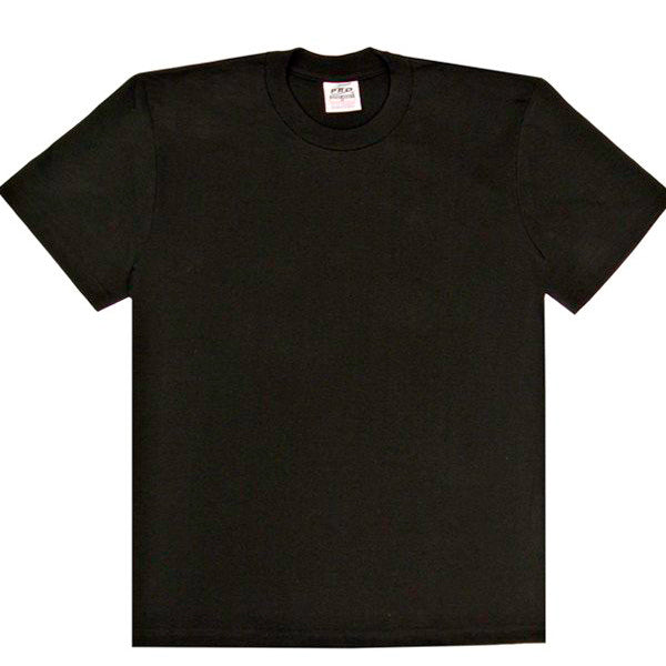 Plain T Shirt Big and Tall Black image 0