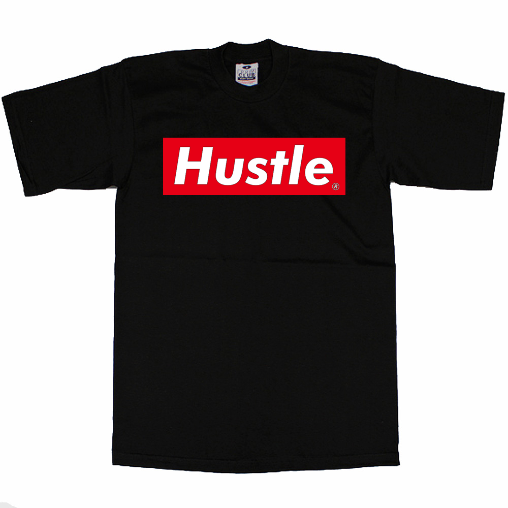 Hustle Red/White T-Shirt image 0