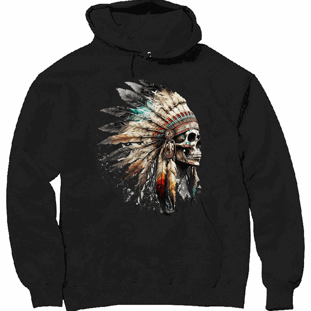 NATIVE G18 heavyweight pullover hoodie with lined hood and pouch pocket