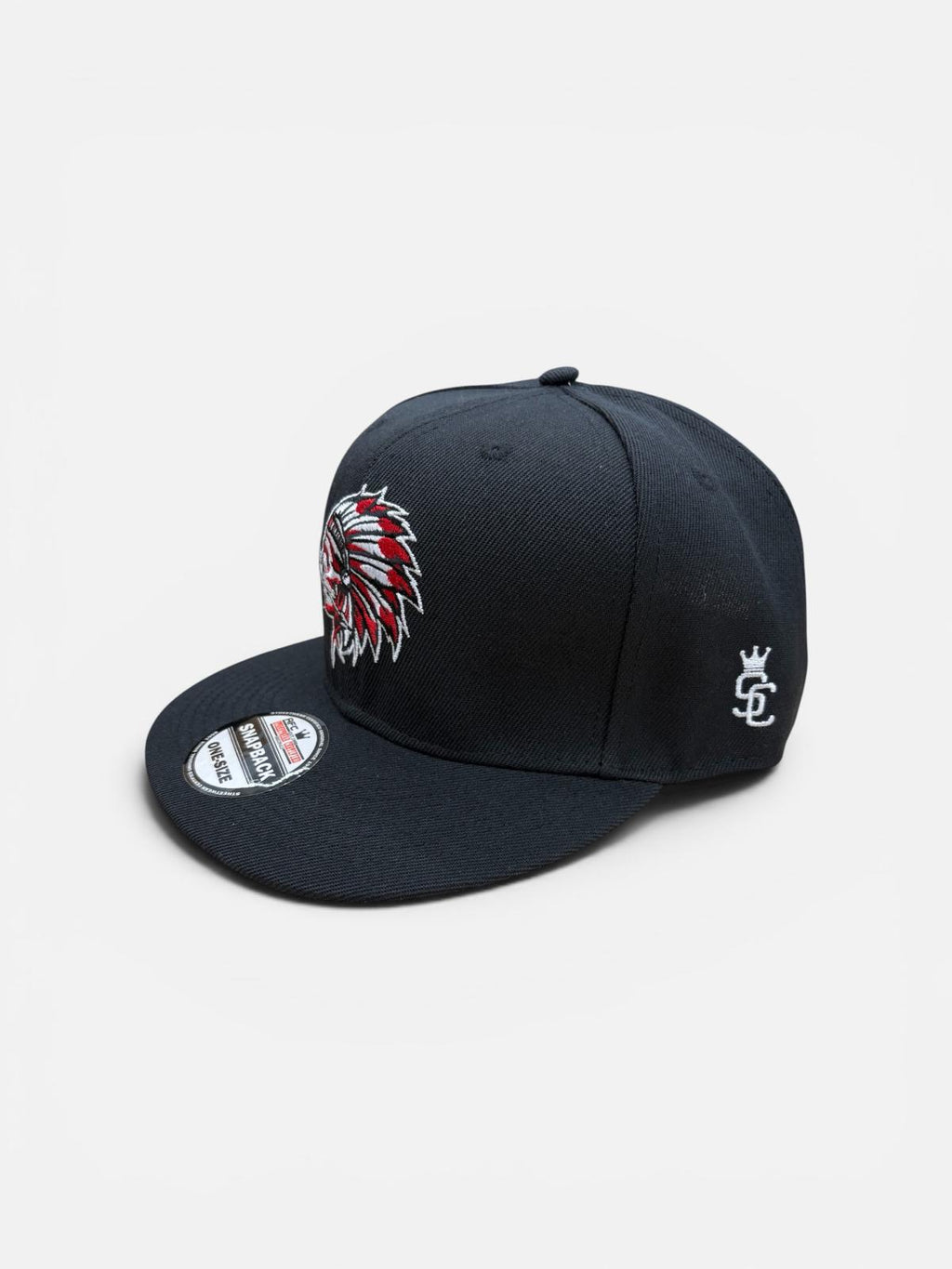 Snapback cap Red Skull