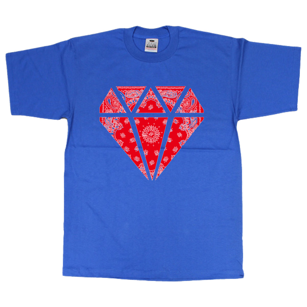 Diamond Red Flag T-Shirt image 1