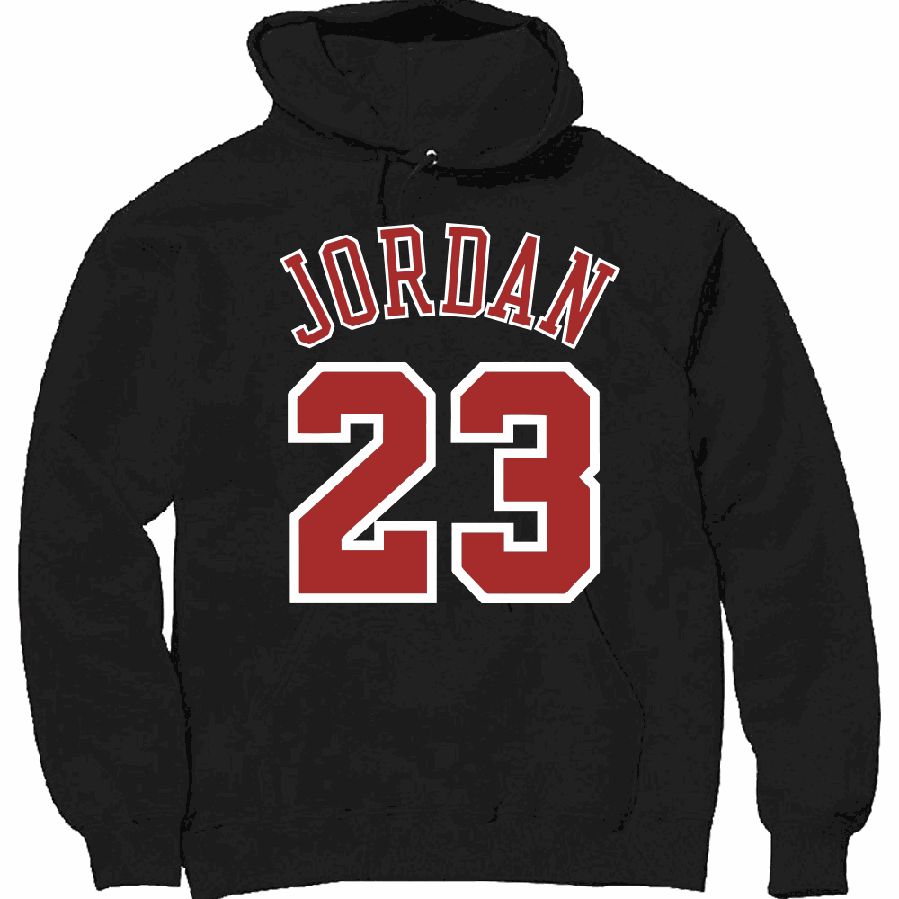 JORDAN 23 classic heavyweight pullover hoodie with lined hood and pouch pocket