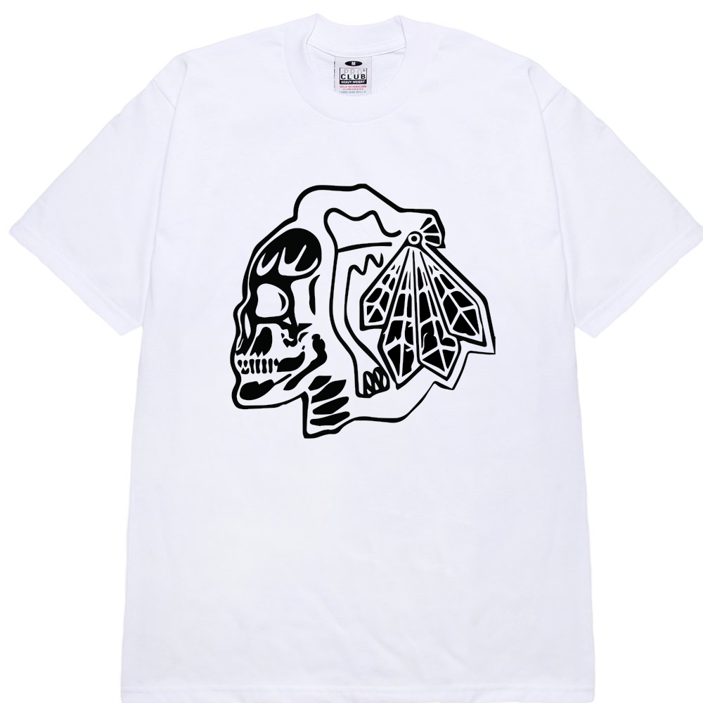 Blackhawks Skull Classic T-Shirt image 1