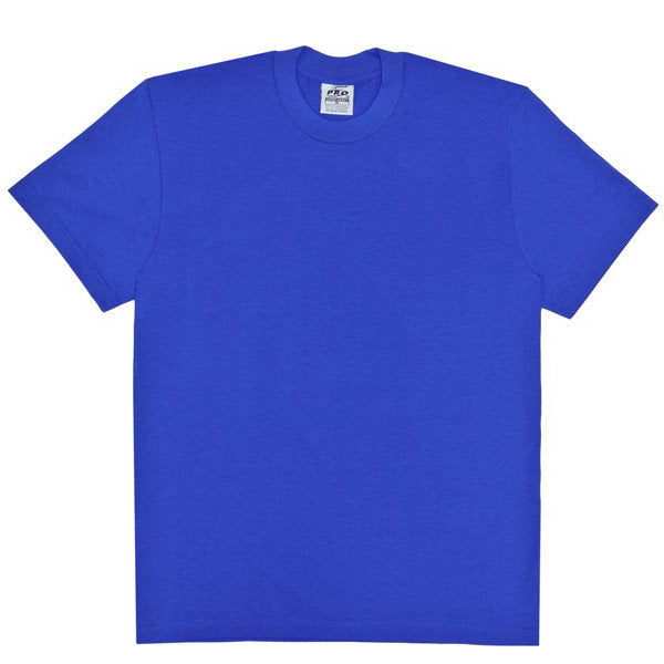Plain T Shirt Big and Tall Royal Blue image 0