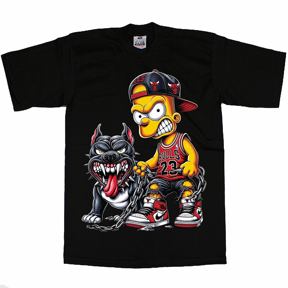 Bart with dog