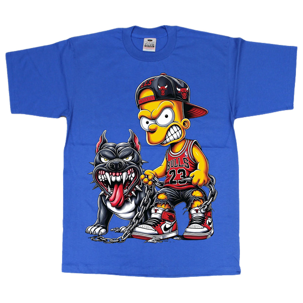 Bart with dog