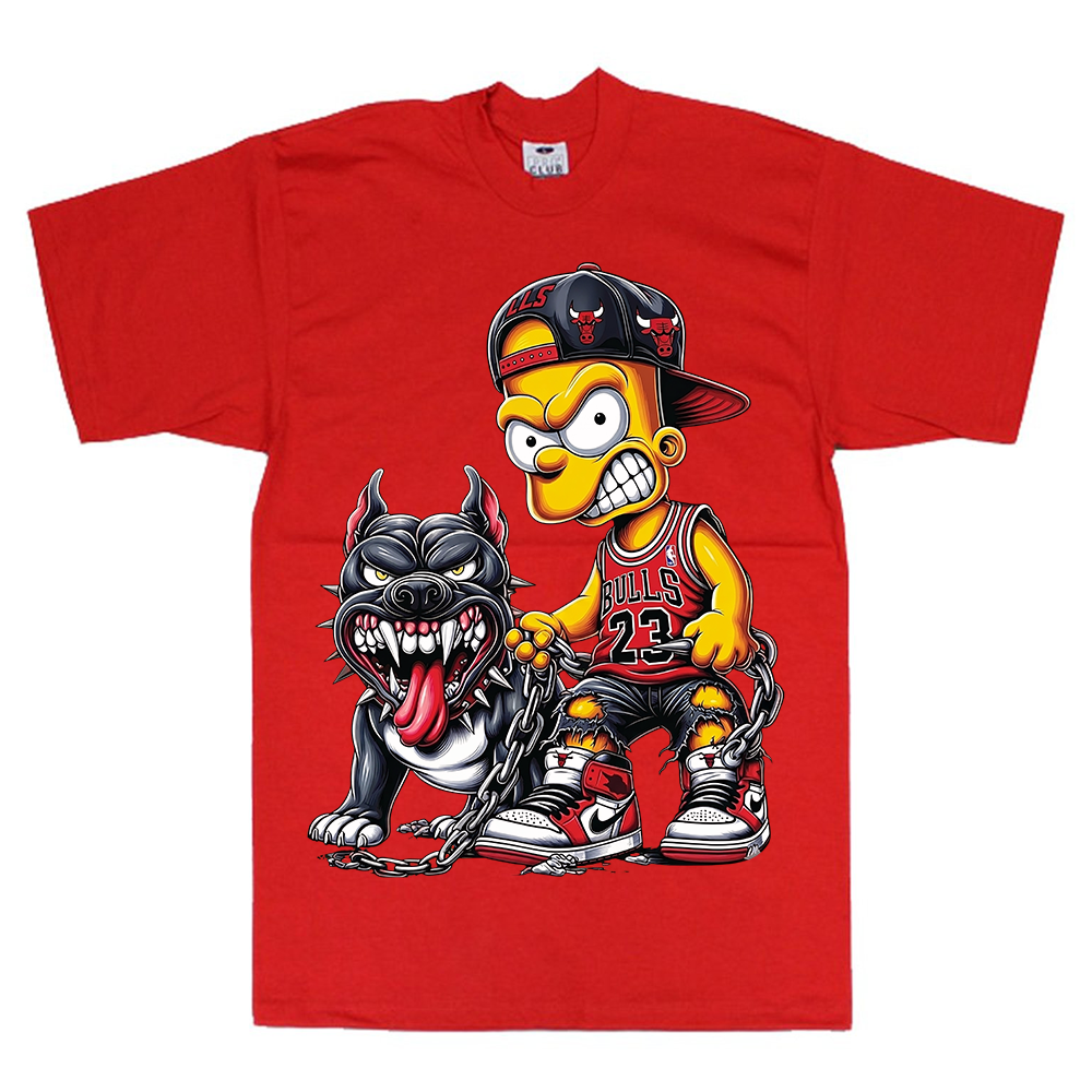Bart with dog