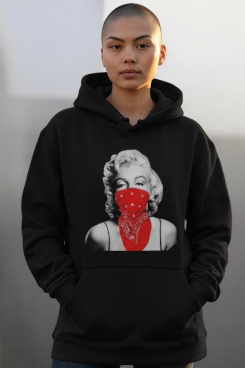 Marilyn red flag Hoodie