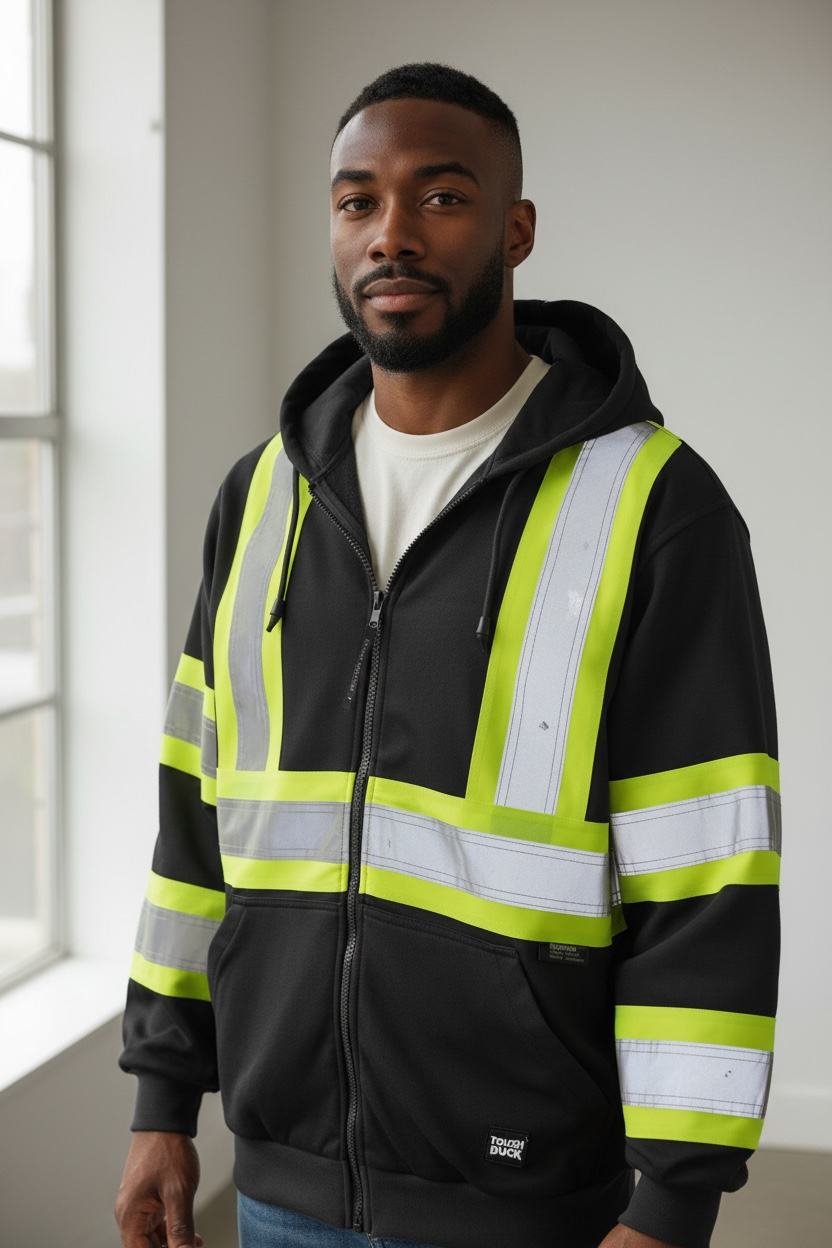 S494 - Fleece Unlined Safety Hoodie