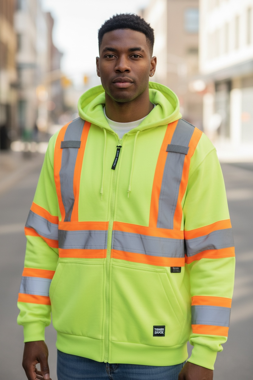 S494 - Fleece Unlined Safety Hoodie
