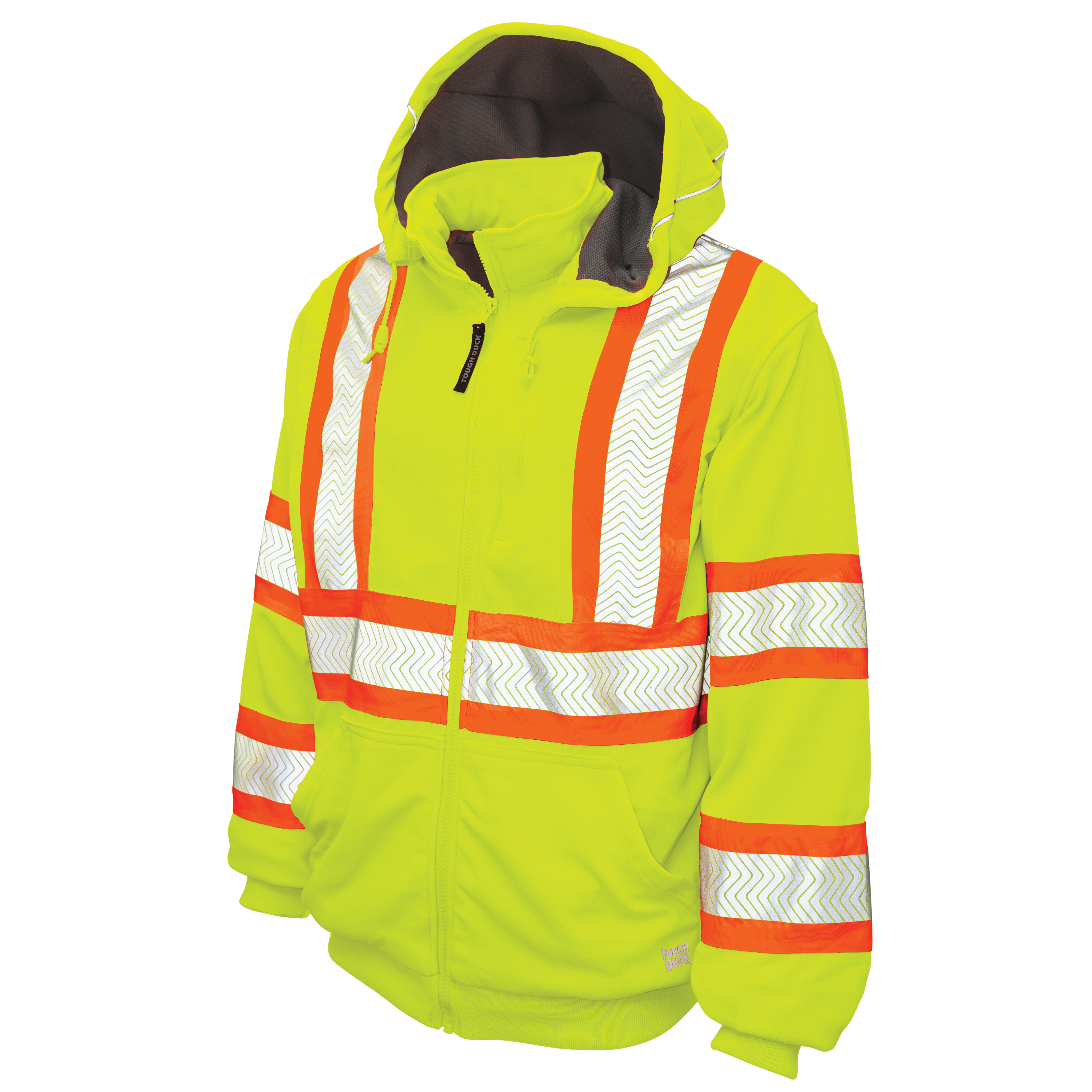 SJ16 - Fleece Thermal-Lined Safety Hoodie
