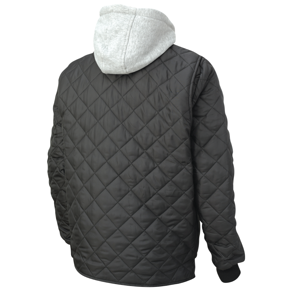 WJ26 - Quilted Hooded Freezer Jacket