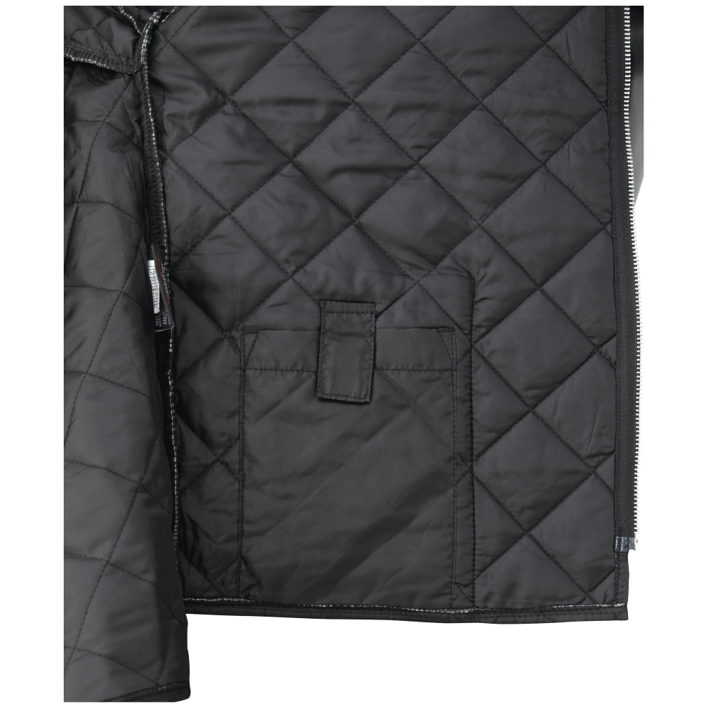 WJ26 - Quilted Hooded Freezer Jacket