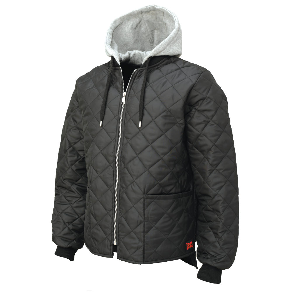 WJ26 - Quilted Hooded Freezer Jacket
