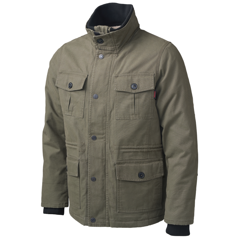 WJ44 - Sherpa-Lined Duck Cargo Jacket