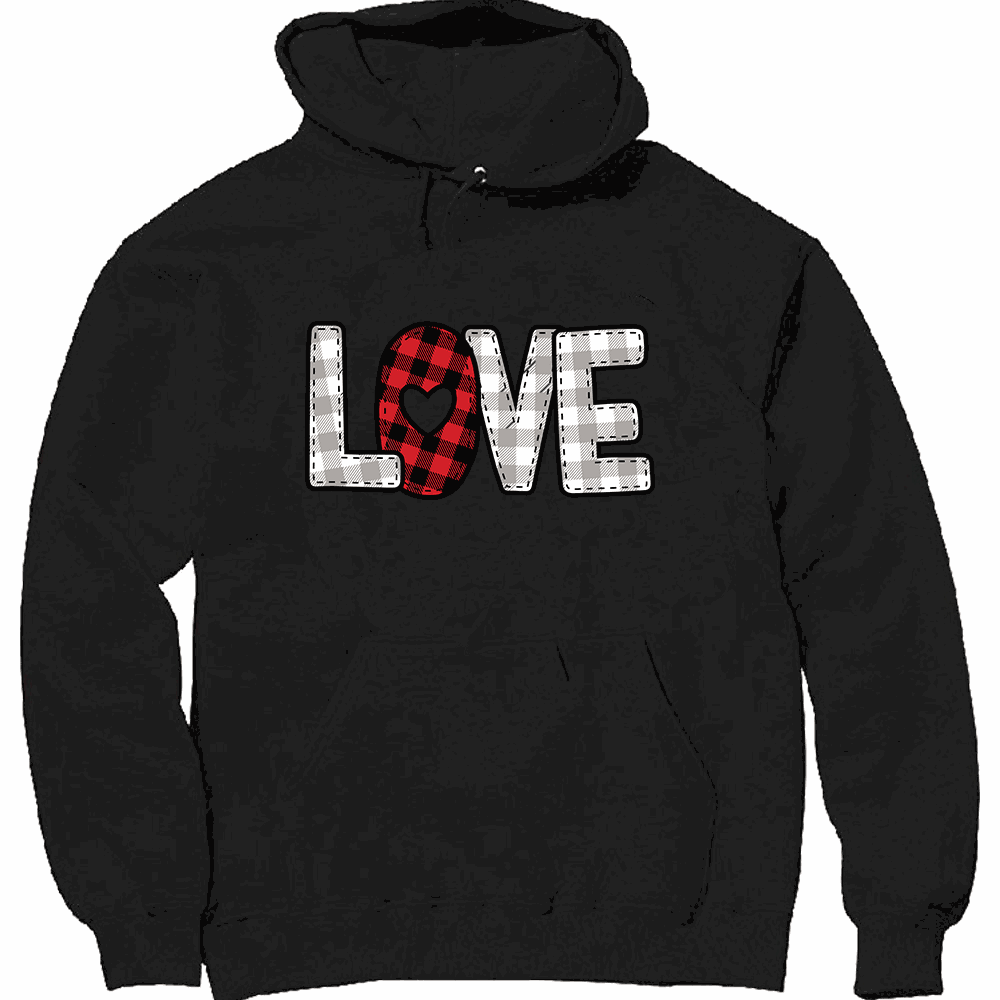 Classic pullover hoodie in heavyweight fleece with lined hood and pouch pocket