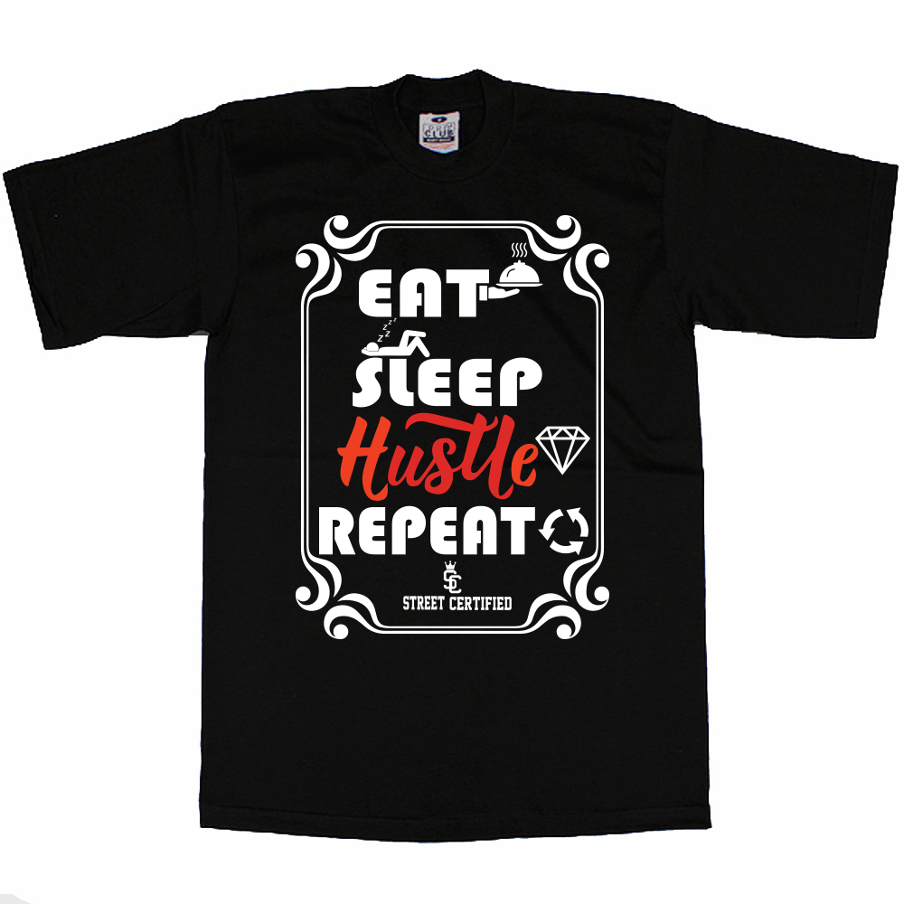 Eat Sleep Hustle Repeat image 0