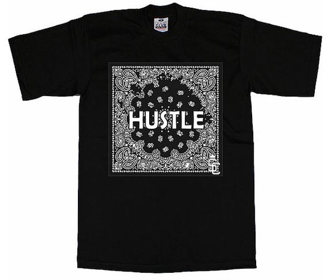 Hustle Balck Flag 2 T-Shirt