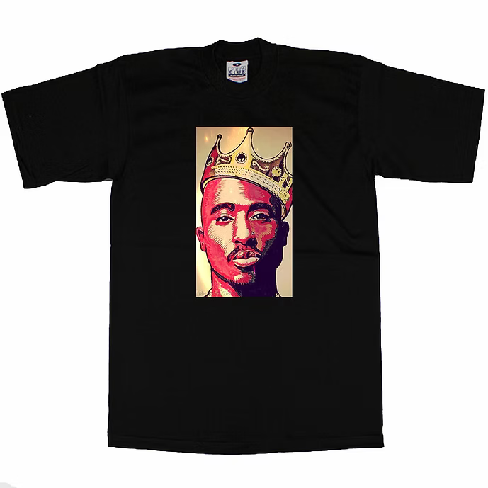 2Pac Crown T-Shirt