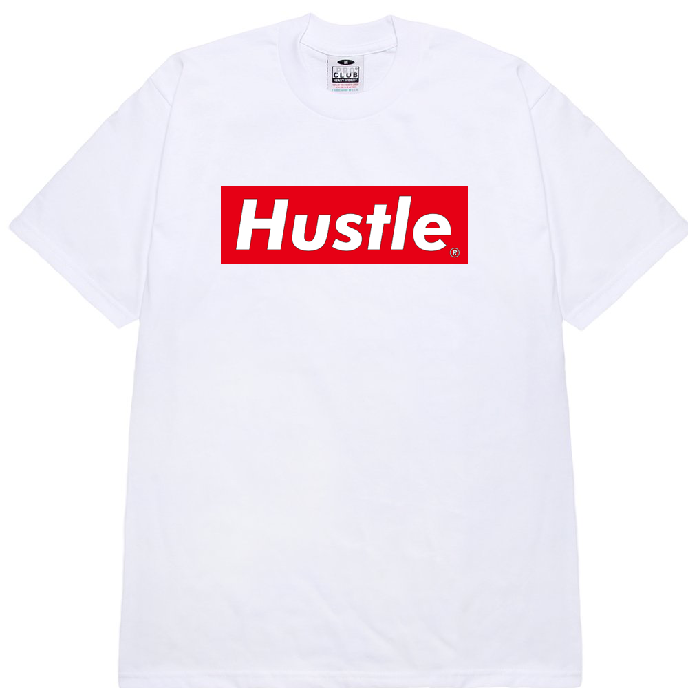 Hustle Red/White T-Shirt image 1
