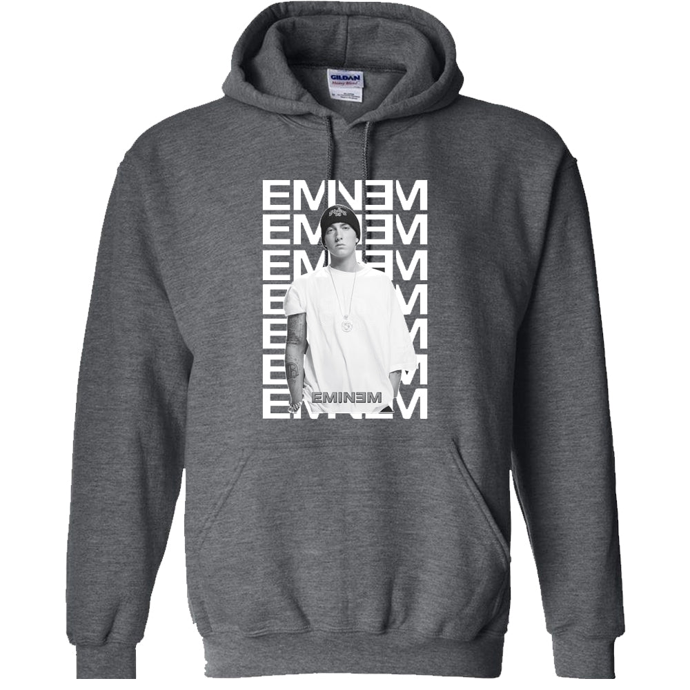 Eminem White Shirt Hoodie image 1