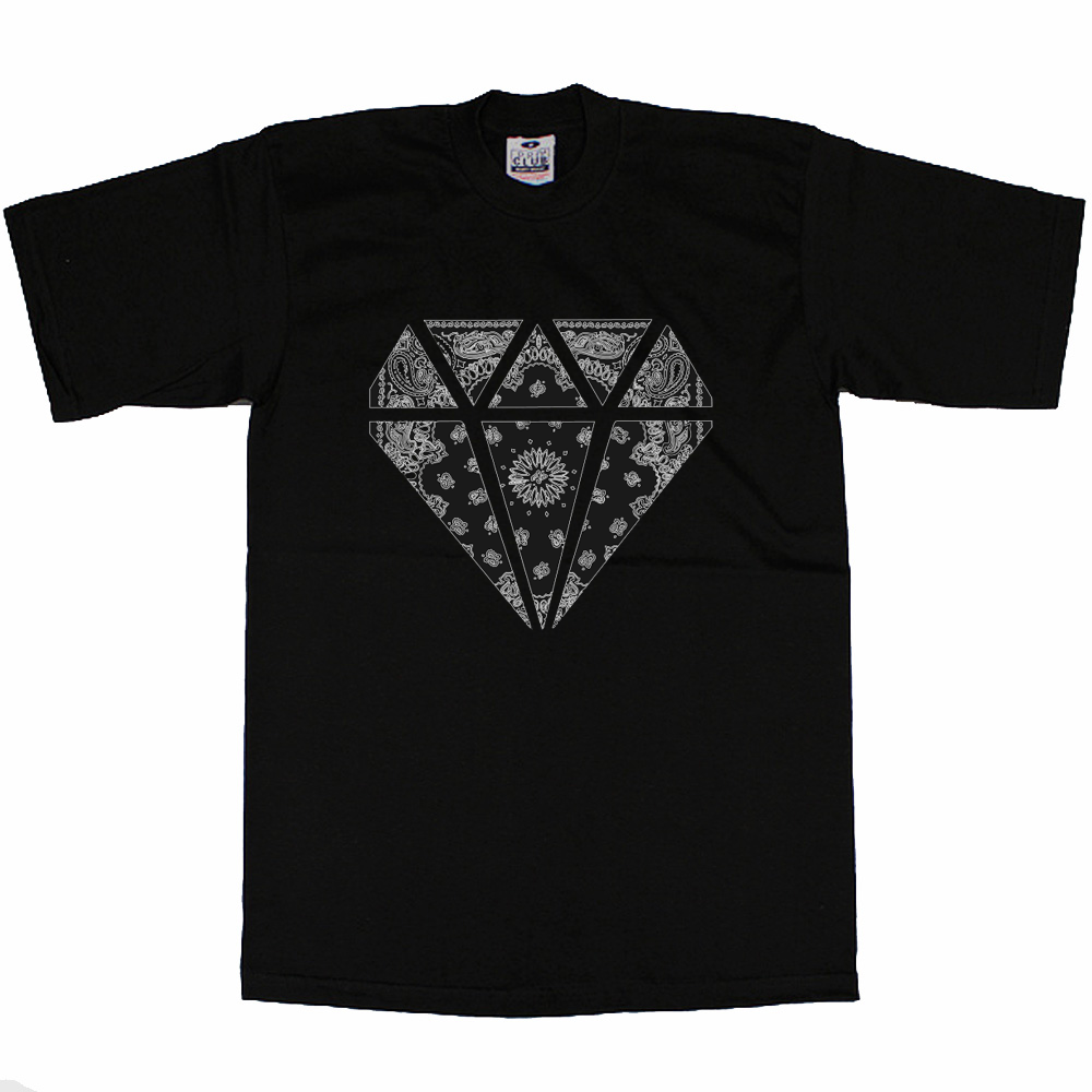 Diamond Black Flag T-Shirt image 0