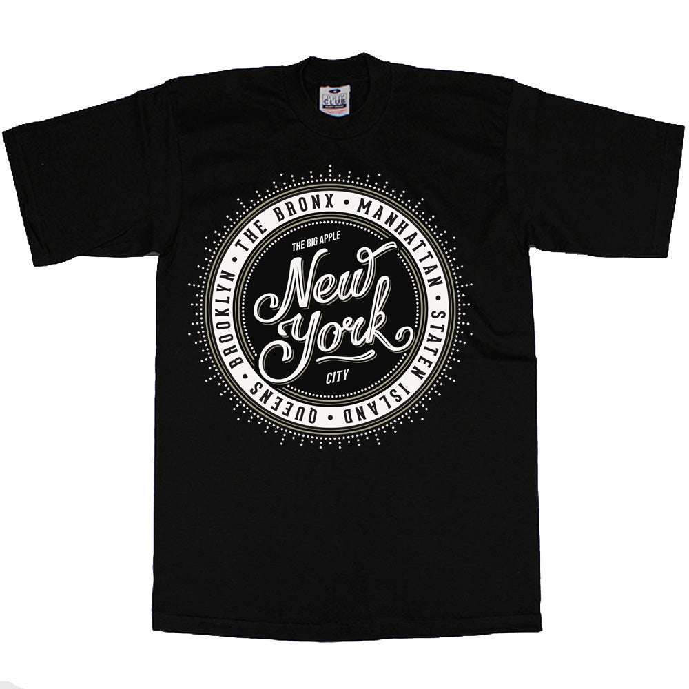New York Big Apple Pro Club heavyweight cotton T-shirt in various sizes
