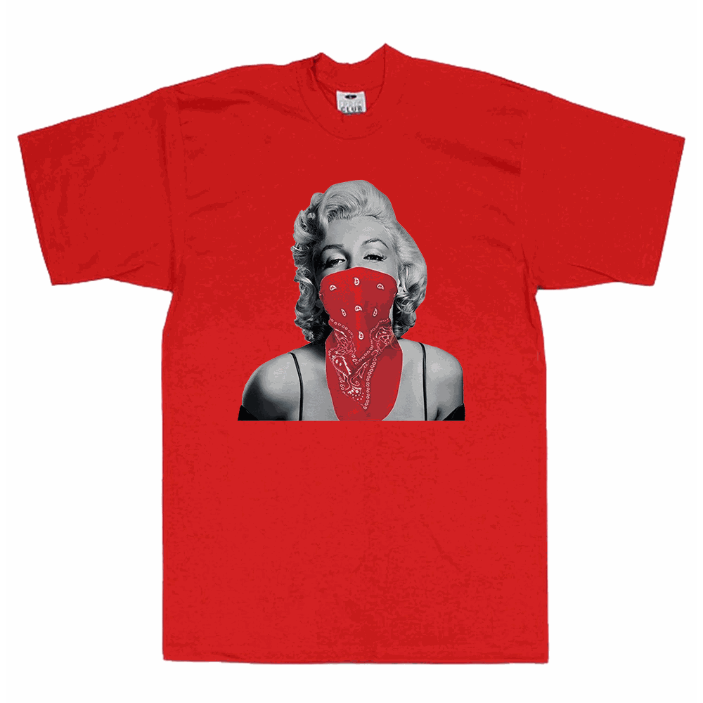 Marilyn red bandana image 3