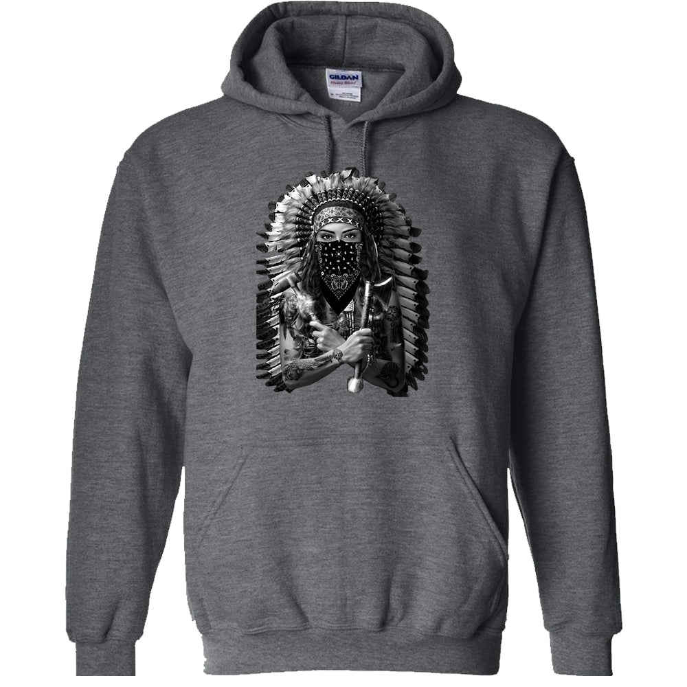 Female Warrior Hoodie image 1