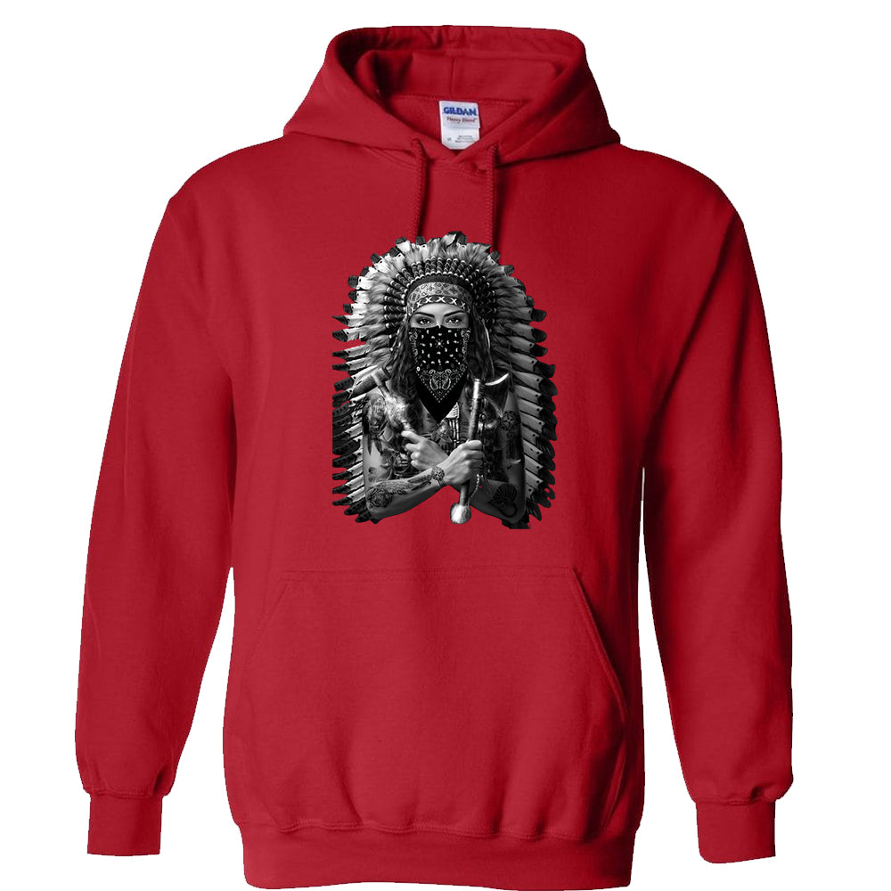 Female Warrior Hoodie image 2