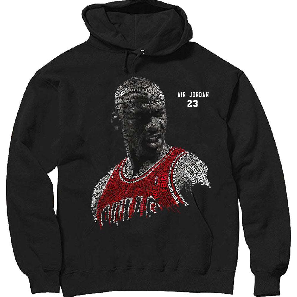Jordan 23 heavyweight pullover fleece hoodie with lined hood and pouch pocket
