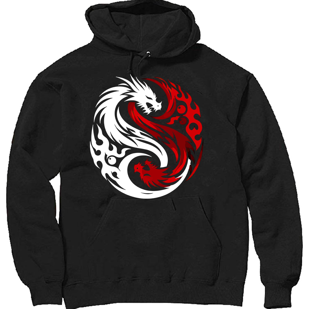 Double dragon hoodie