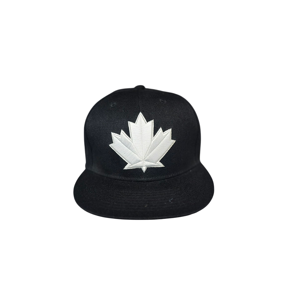 SnapBack cap Maple Leaf white