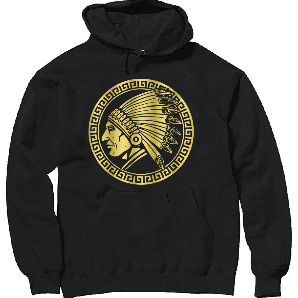 Native gold hood